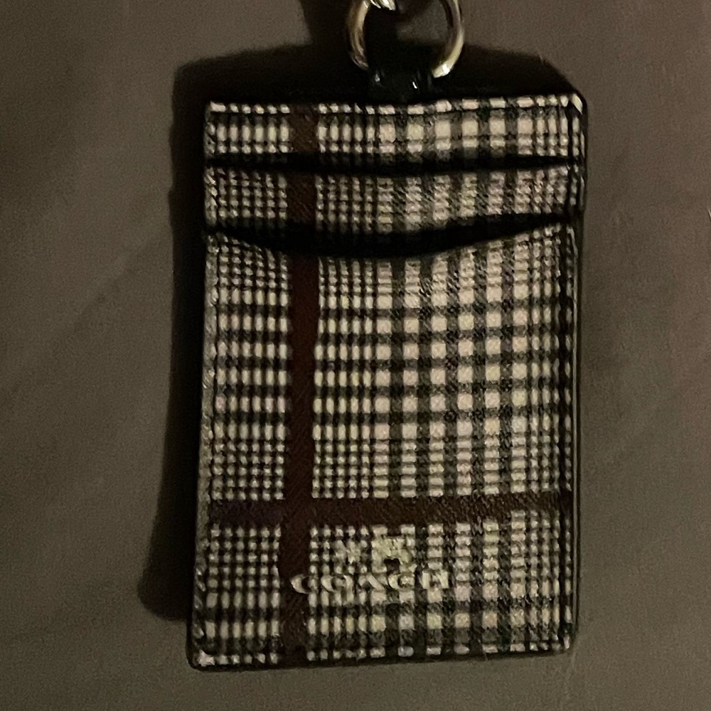 Coach lanyard